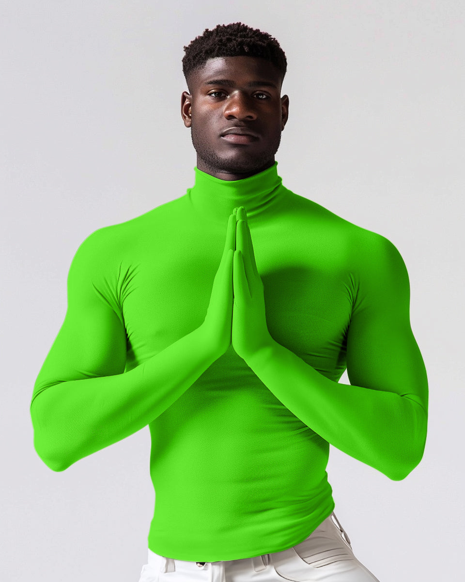 Second Skin Armsocks Shirt - Neon Green