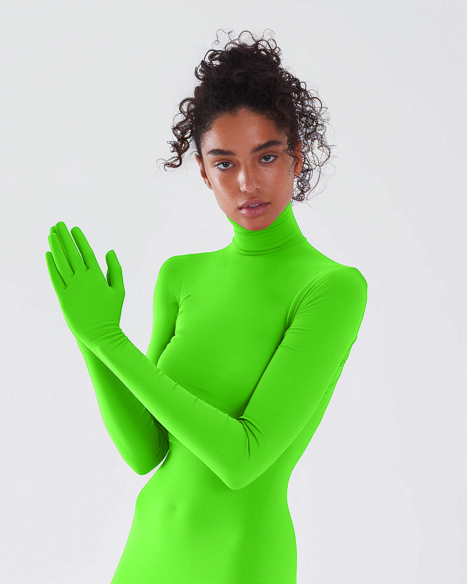 Second Skin Armsocks Shirt - Neon Green
